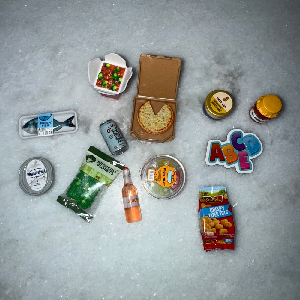 Mini Brands Fill the Fridge Lot of 12